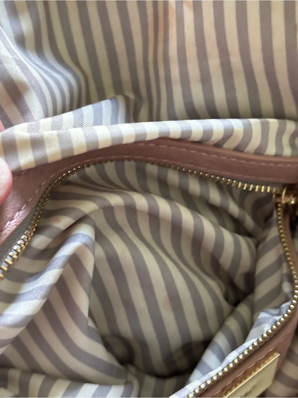 Miztique Dusty Pink Tassel Backpack